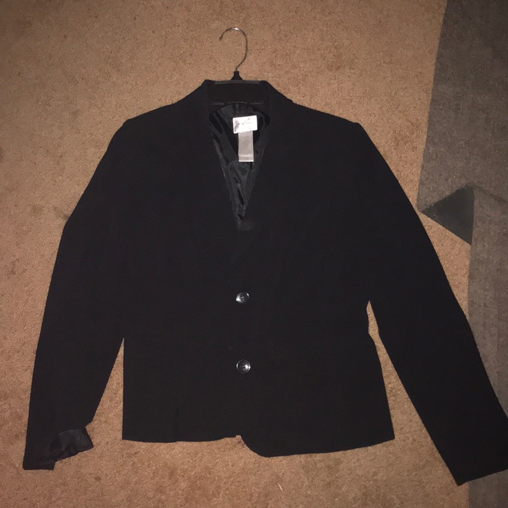 Emma James black blazer